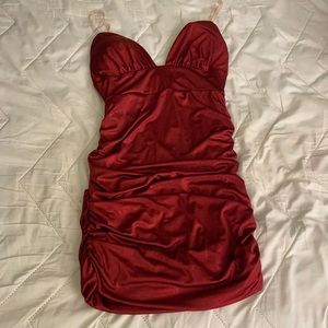 Sexy Mini Red Dress